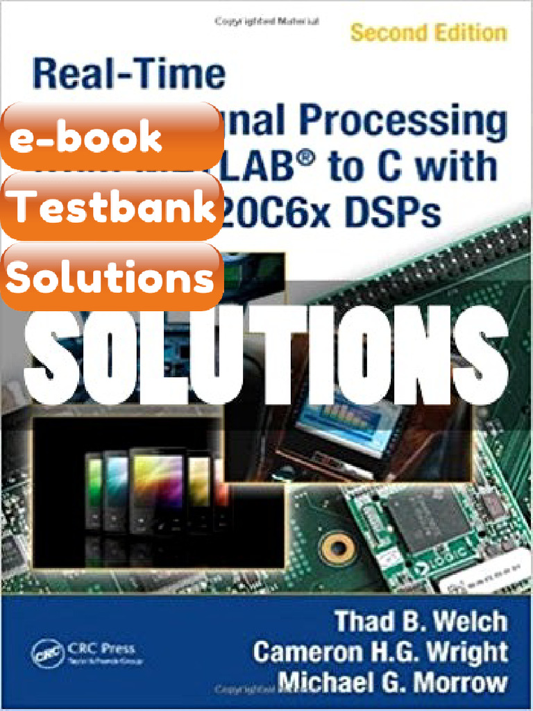 Testbank for Real Time Digital Signal Processing From MATLAB to C With ...