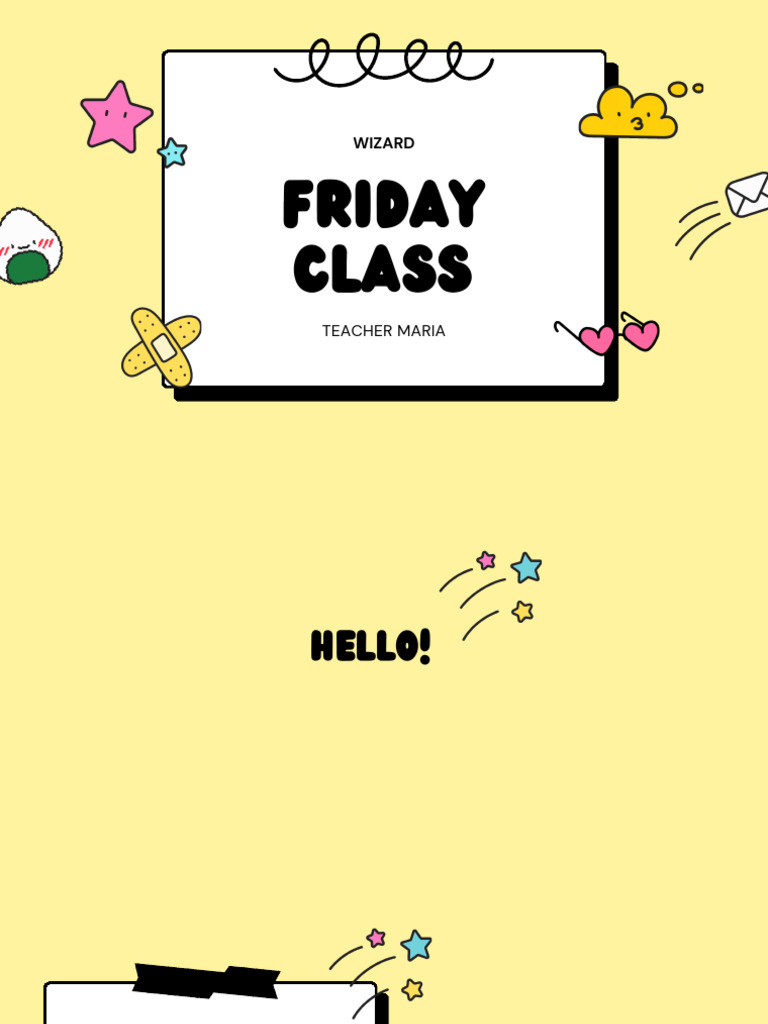Friday Class - 8h | PDF