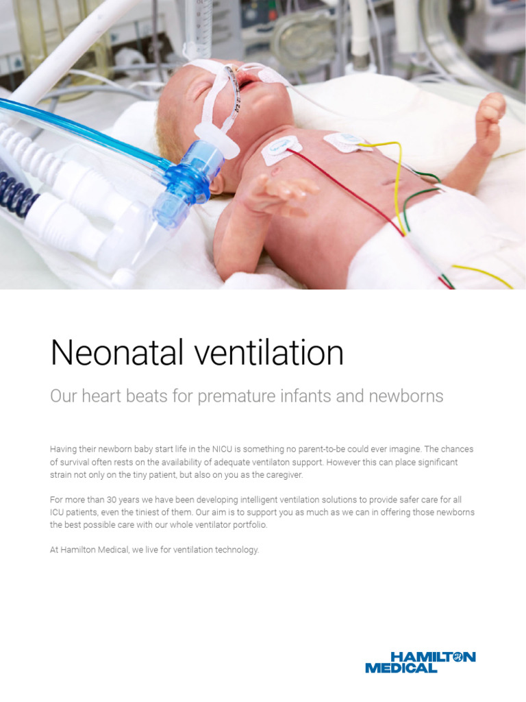 Neonatal Ventilation Brochure en ELO20180806N.02 | PDF | Clinical ...