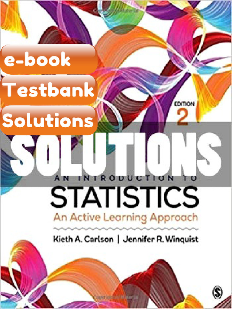 Testbank for Solutions Introduction to Statistics an Active Learning ...