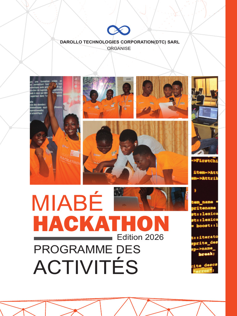 Programme Du Miabe Hackathon 2026 260122 161202 | PDF | Burkina Faso