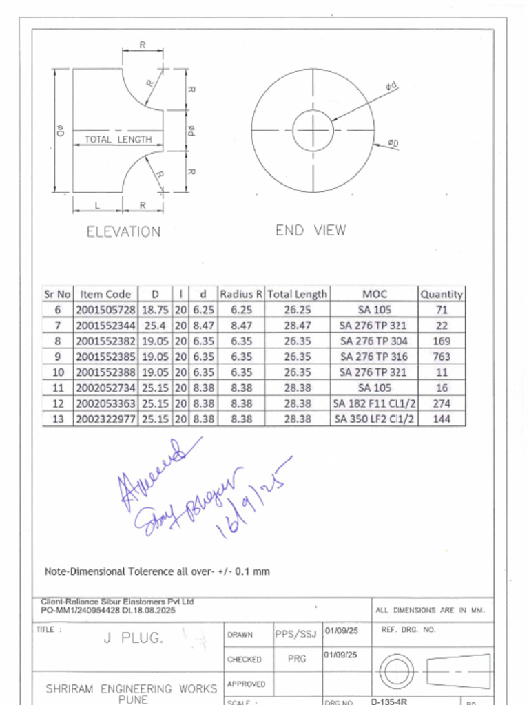 Approved D-135-4R J Plug | PDF