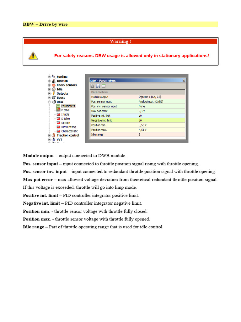 DBW en | PDF
