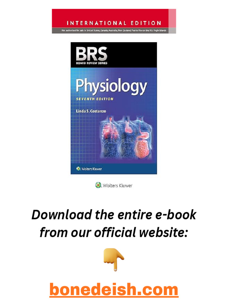 健康・医学 BRS Physiology SEVENTH EDITION BRS Physiology (Board Review Series) (Paperback) by Linda S