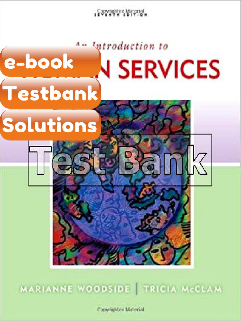 Testbank for Introduction to Human Services 7th Edition Woodside | PDF | Subscription Business ...