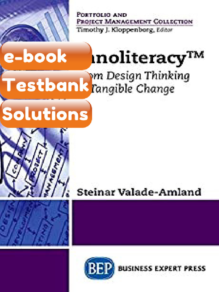 Testbank Innoliteracy From Design Thinking to Tangible Change by ...