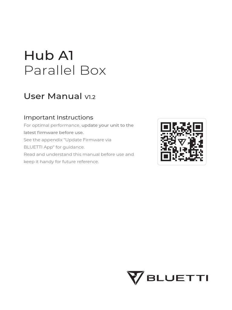 Hub A1 User Manual v1.2 US en-FR | PDF | Electromagnetic Interference ...