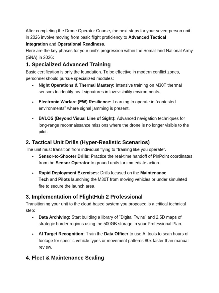 Next Steps After Taking Flight Operator Course | PDF | Unmanned Aerial ...