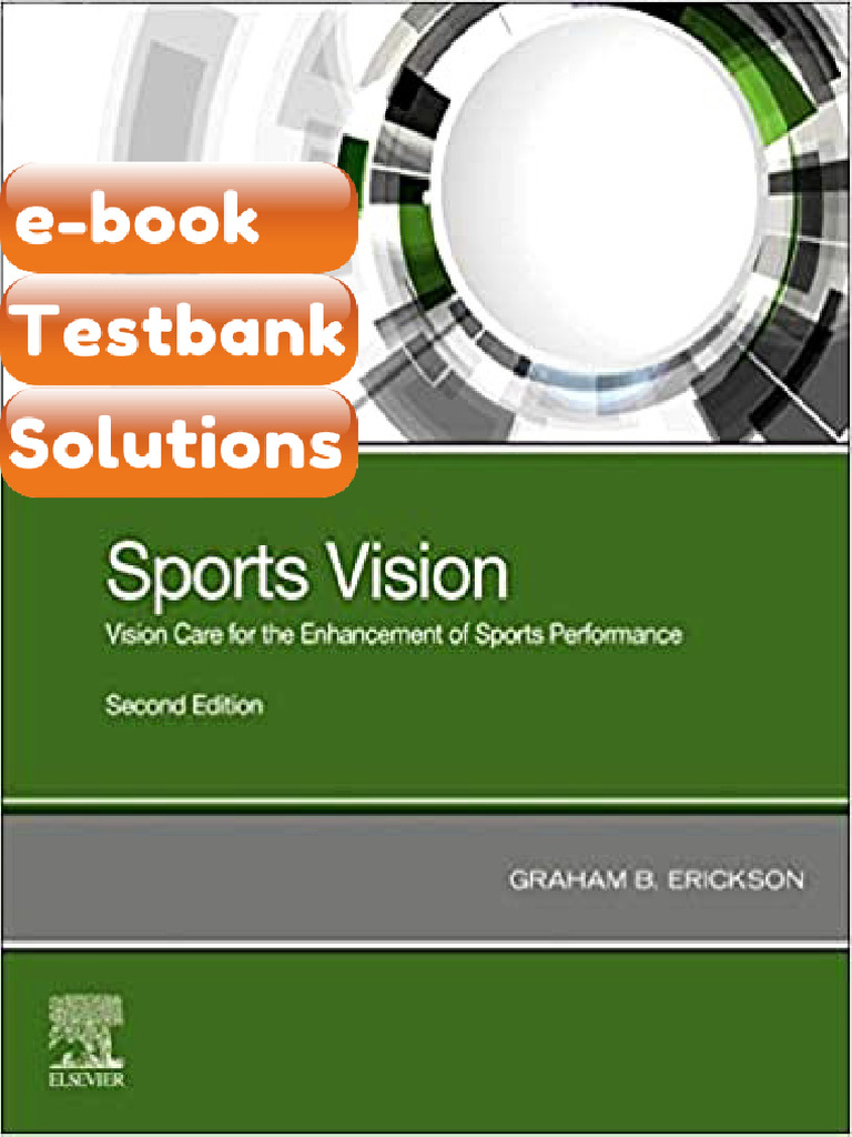Testbank Sports Vision Vision Care for the Enhancement of Sports ...