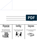 Reading Response Flipbooks