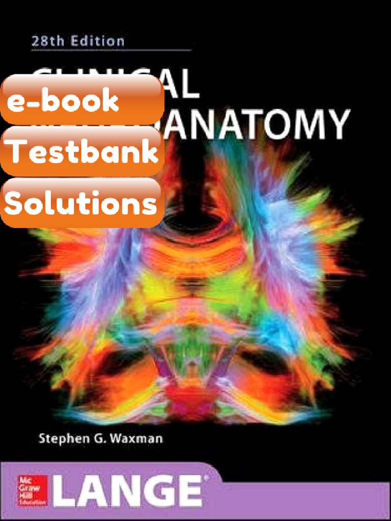 Testbank For Clinical Neuroanatomy 28th Edition | PDF | Brain ...