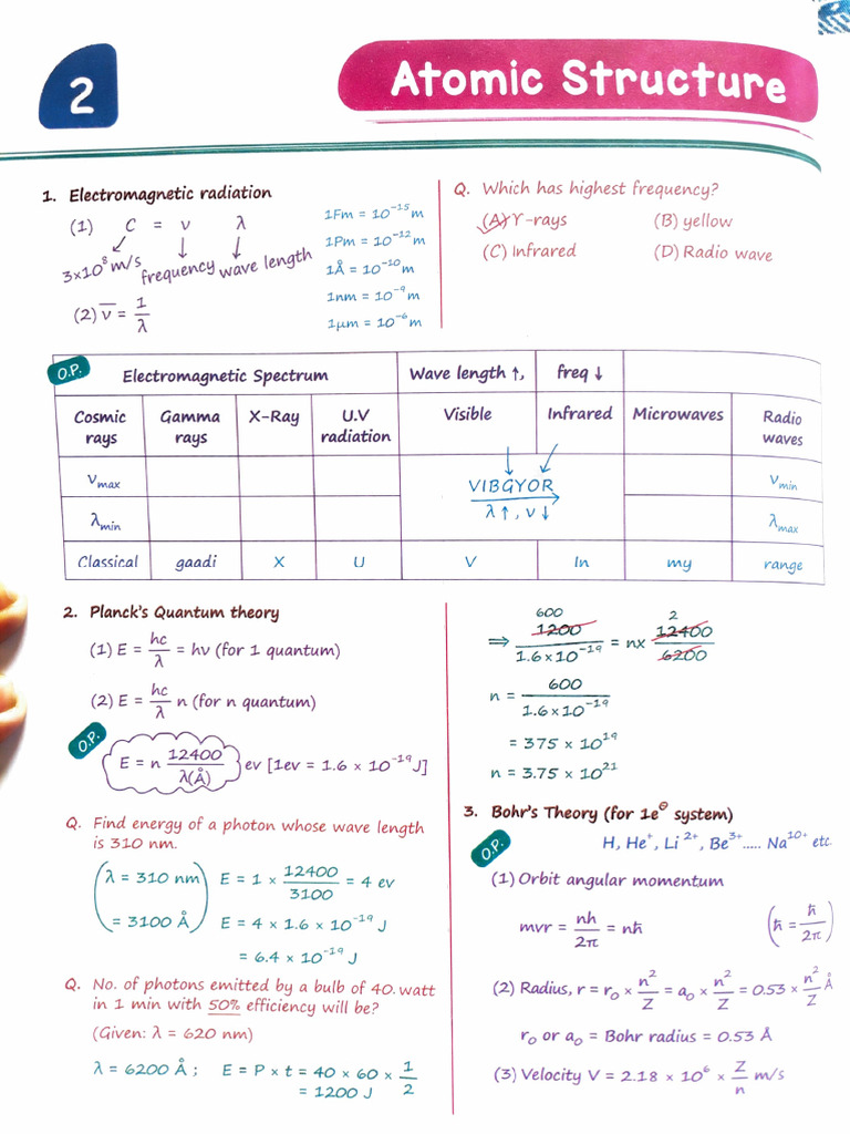 Phy Chemistry Short Notes Perhaps | PDF
