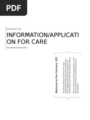 New Patient Paperwork Online