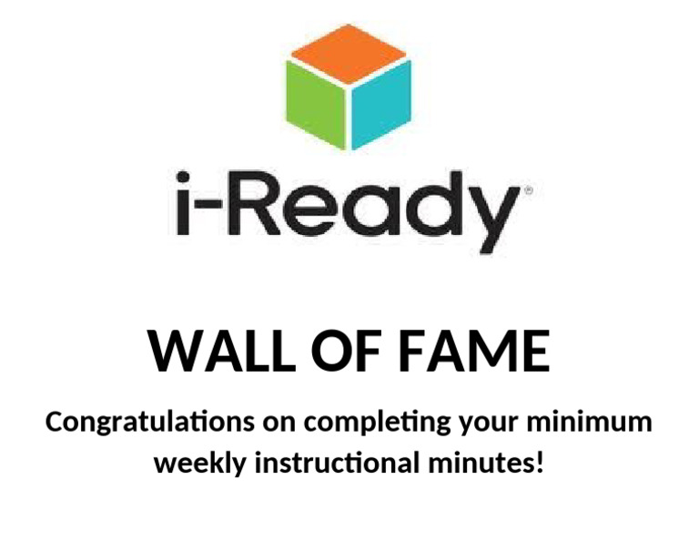 i Ready Goal | PDF
