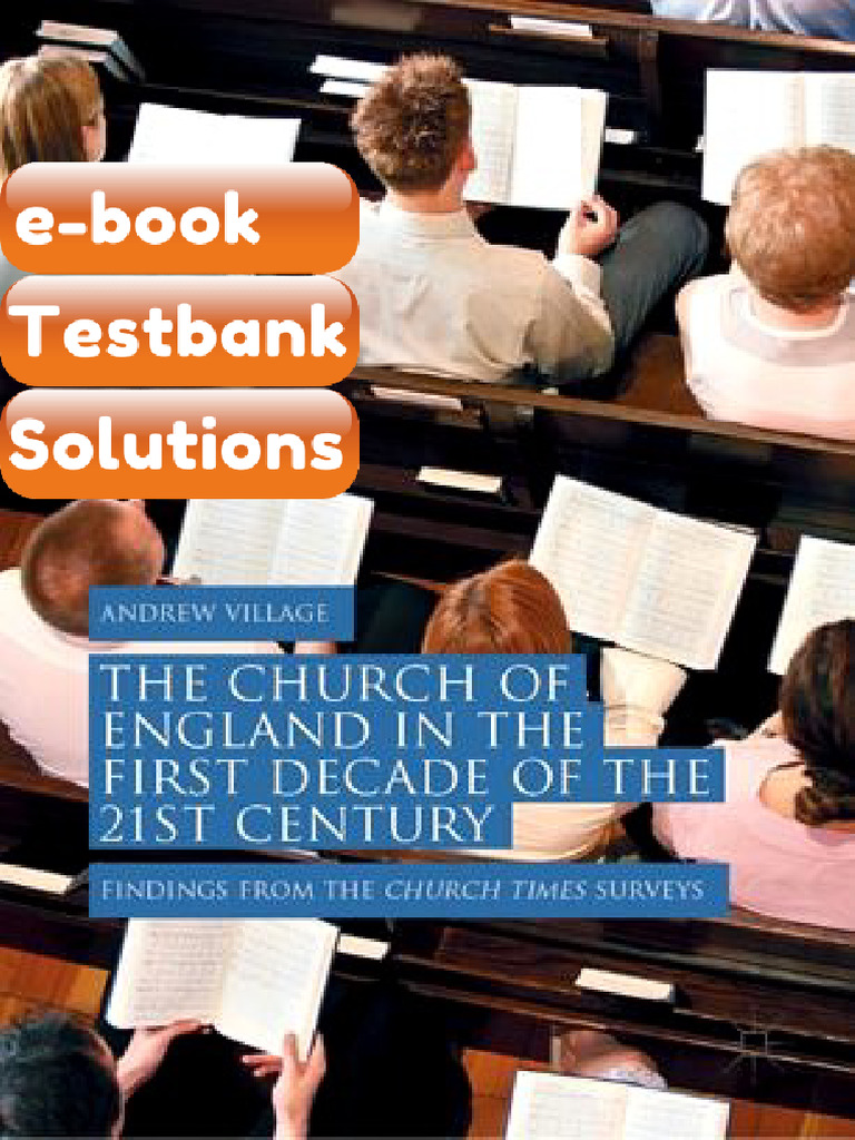 Testbank for the Church of England in the First Decade of the 21st ...