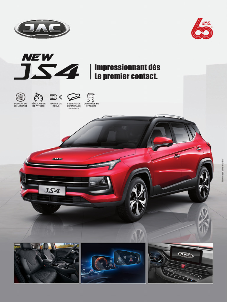 Fiche Technique Jac S4 - 250113 - 155855 | PDF | Frein | Véhicule motorisé