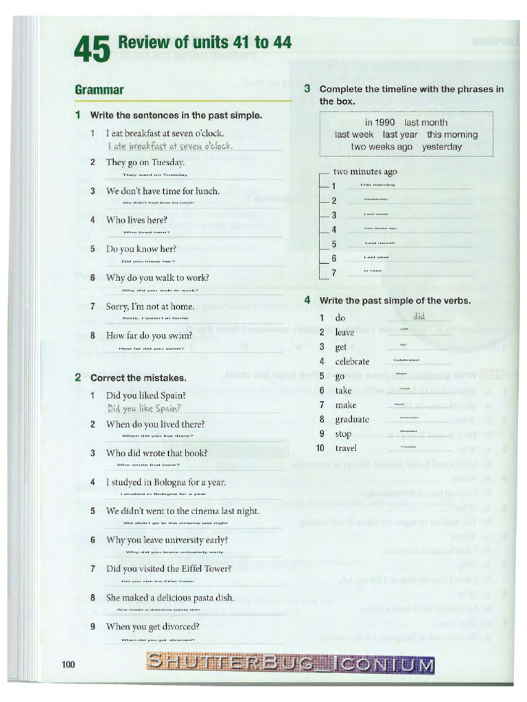 Simple Past | PDF | Language Families | Linguistic Typology