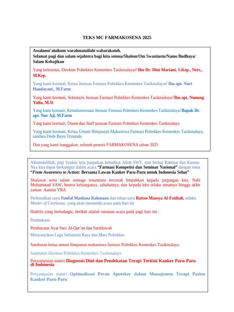 Teks MC Semi Formal 2025 Revisi (6) (1) Salinan | PDF