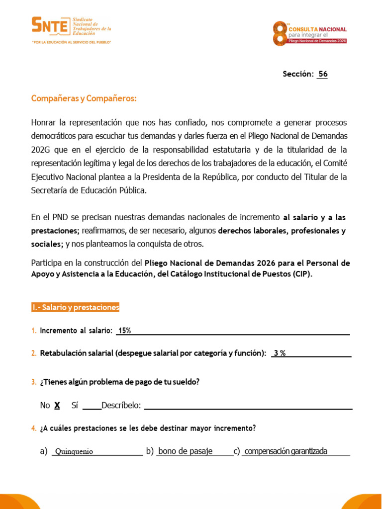 Formato PAAE-2026 S56 | PDF | Salario