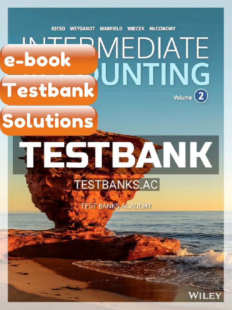 Intermediate Accounting Volume 2 12th CA Edition by Kieso Ebook ...