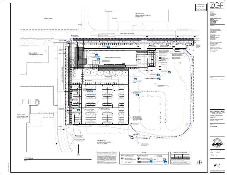 A1.1 - SITE PLAN Rev.0 Markup of CM Site Plan | PDF | Mechanical ...