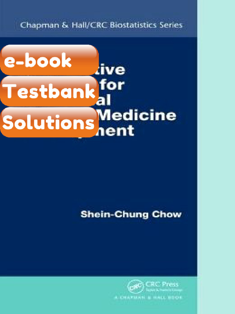 Quantitative Methods for Traditional Chinese Medicine Development eBook ...