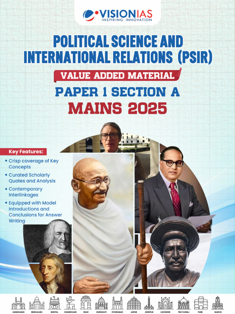 VisionIAS Value Addition Optional Subject PSIR Paper 1 Sec a (1) | PDF ...