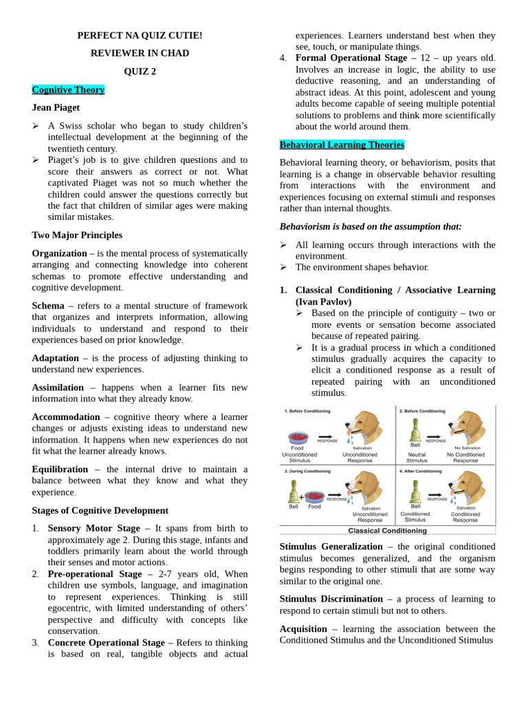QUIZ 2 IN CHAD | PDF