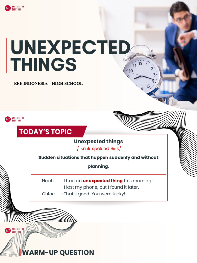 Hs - Unexpected Things (05!02!2026) | PDF
