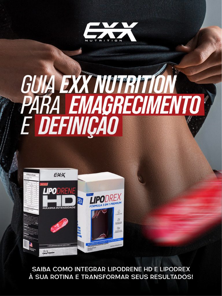 E Book Exx Lipodrene e Lipodrex | PDF | Pães | Fibra alimentar