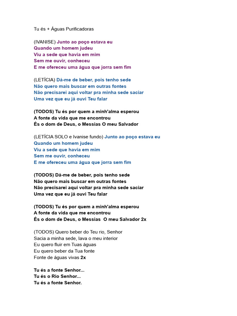 Letra para Grupo | PDF