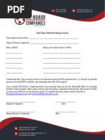 PTO Request Form Template | PDF