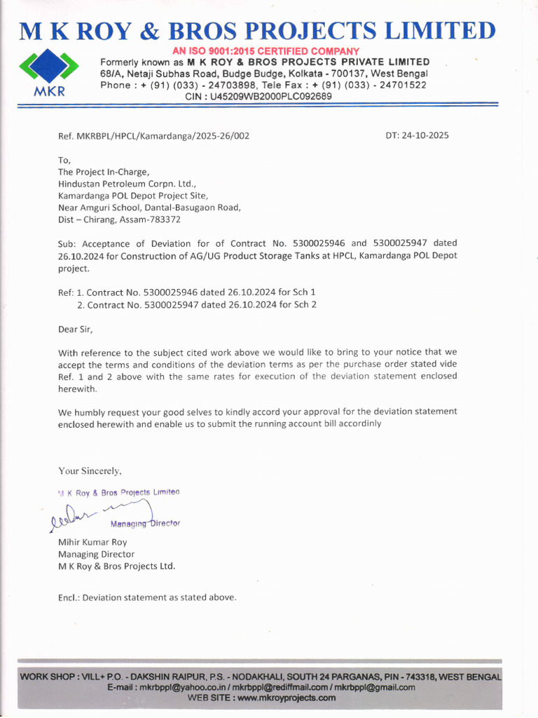 Vendor Letter | PDF