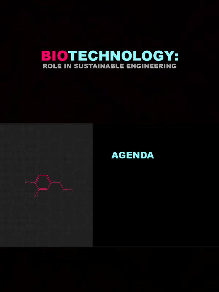 3 Topic 3 Role of Biotechnology in Sustainable Engineering | PDF ...