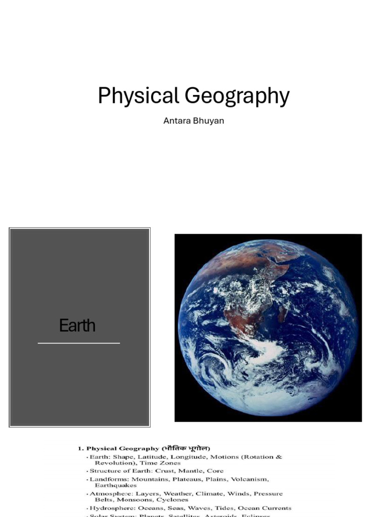 Earth Class 1 | PDF