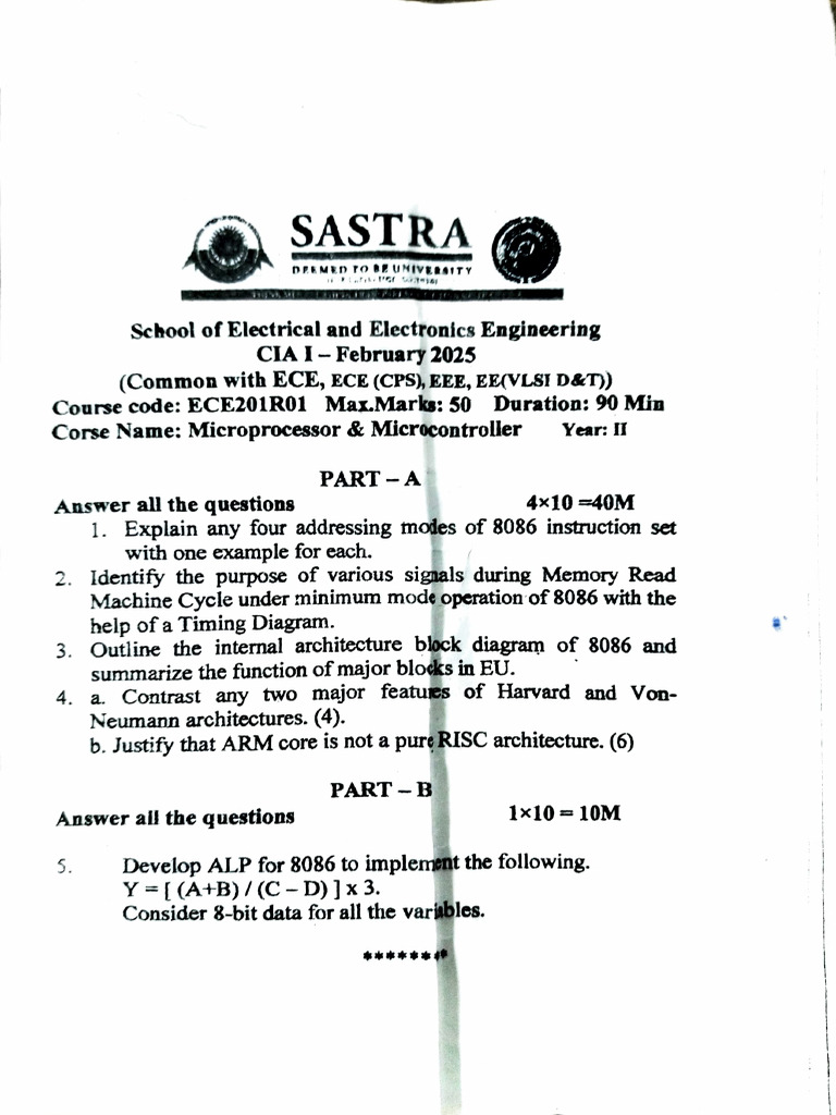 MPMC 1 | PDF