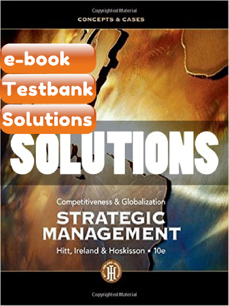 Strategic Management Concepts and Cases Competitiveness and ...