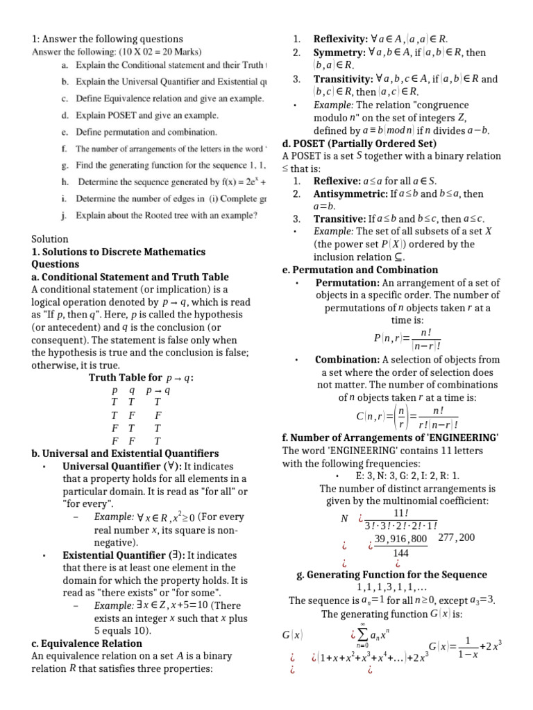 DMS1 | PDF | Theoretical Computer Science | Graph Theory