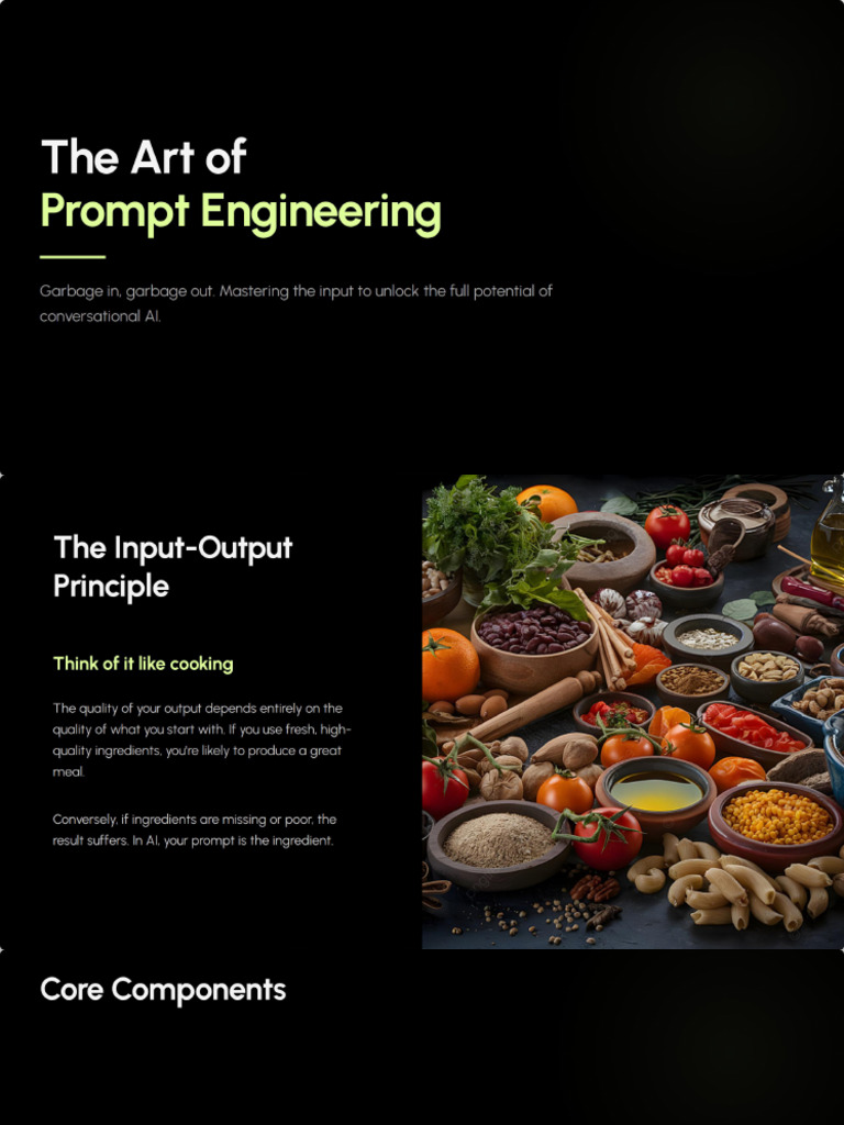 01 The Art of Prompt Engineering | PDF