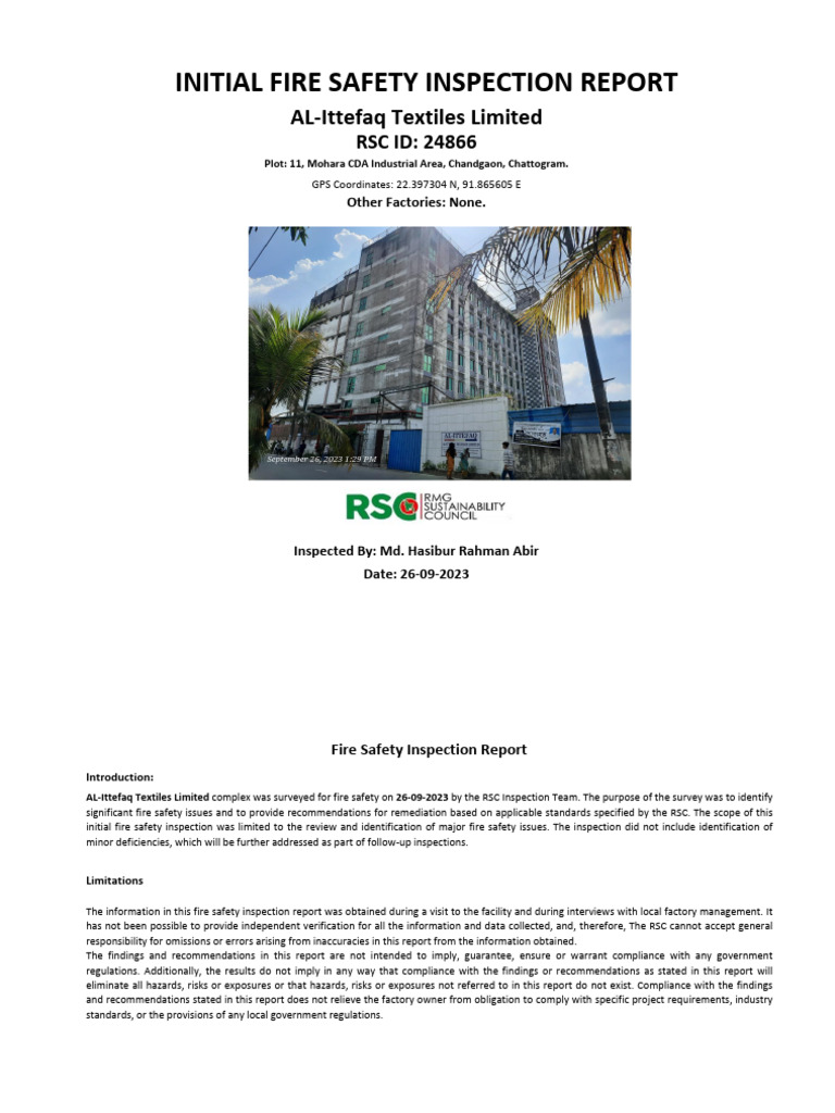 310268 | PDF | Fire Safety | Safety