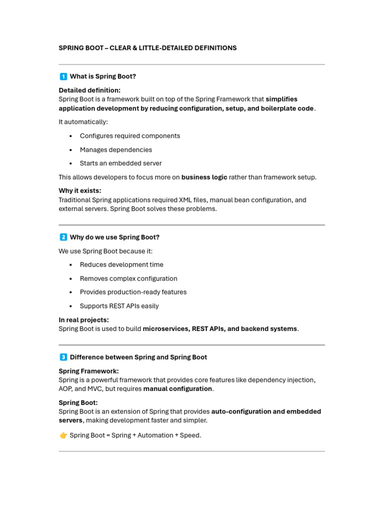 SPRINGBOOT | PDF | Information Technology | Software Development