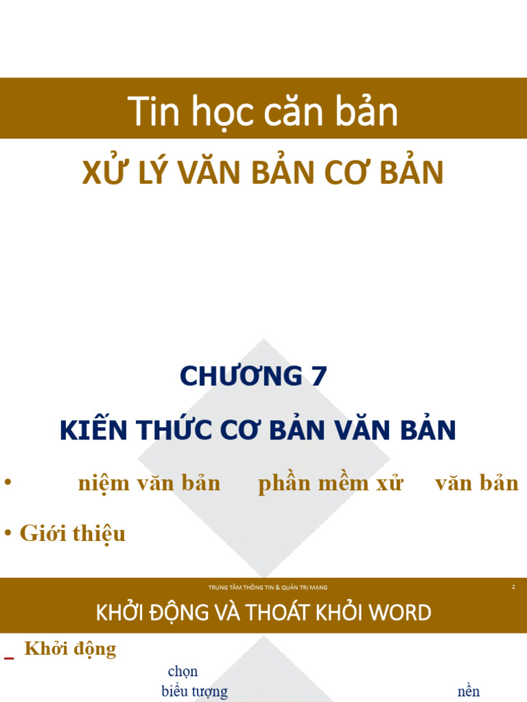 MODULE3 - Xu Ly Van Ban Co Ban1 | PDF