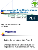 06. Mr. Vu Canh Toan_NISTPASS_EN-Kinh nghiệm lập kế hoạch thích ứng với Biến đổi khí hậu