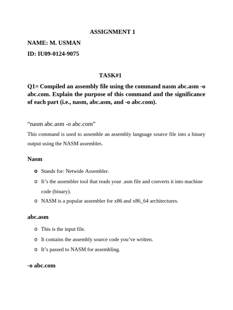Assignment 1 Coal | PDF