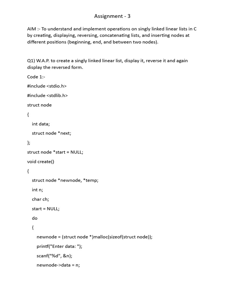 DS lab 3 | PDF | Programming Paradigms | Computer Science