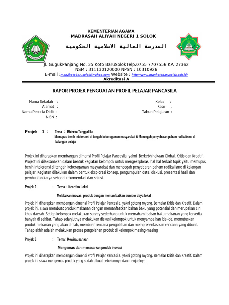 Rapor P5 | PDF