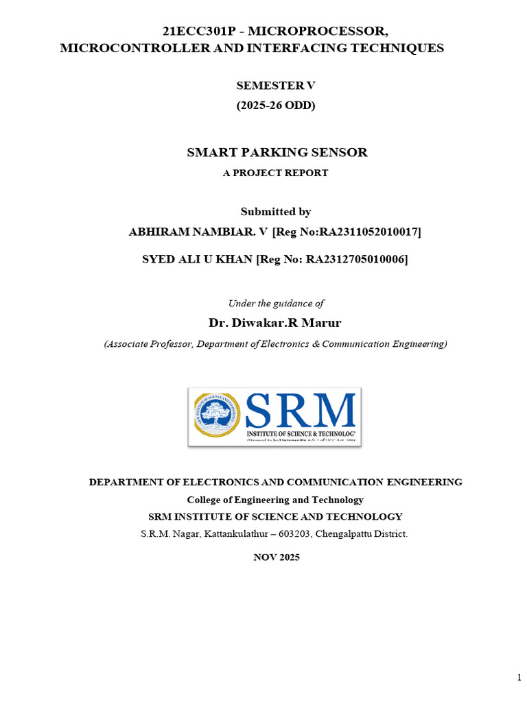 Mmit Report | PDF | Arduino | Internet Of Things