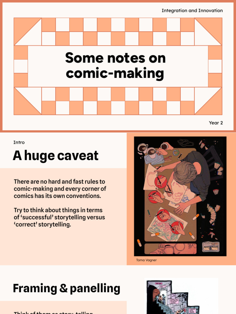 Some Notes On Making Comics | PDF | Comics | Cartooning