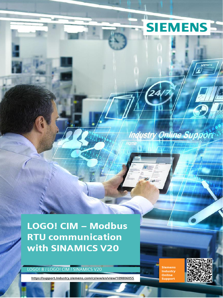 LOGO CIM ModbusRTU SinamicsV20 DOC en | PDF | Legal Liability | Negligence