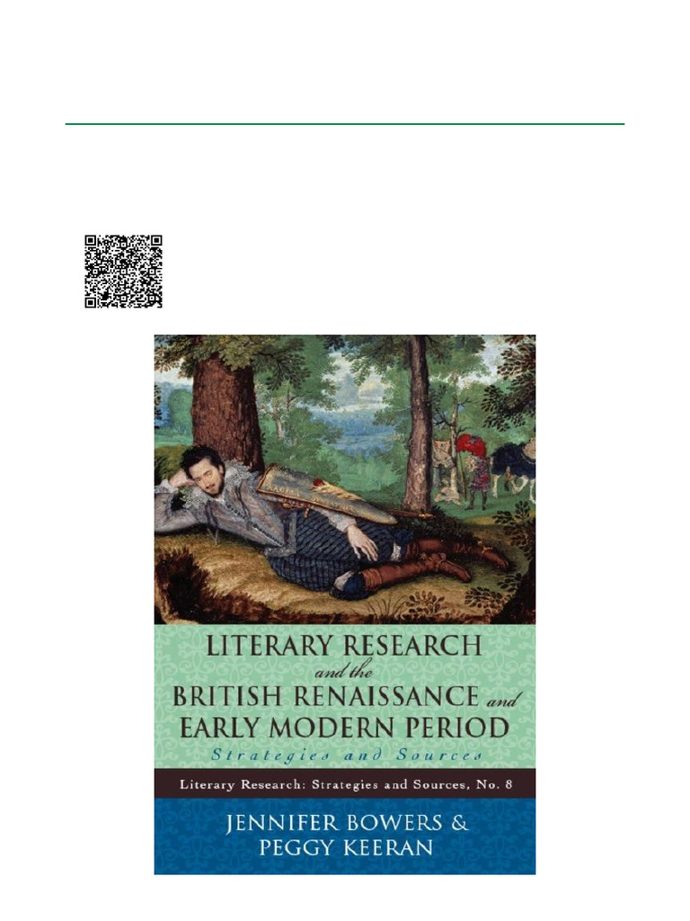 Literary Research and the British Renaissance and Early Modern Period ...